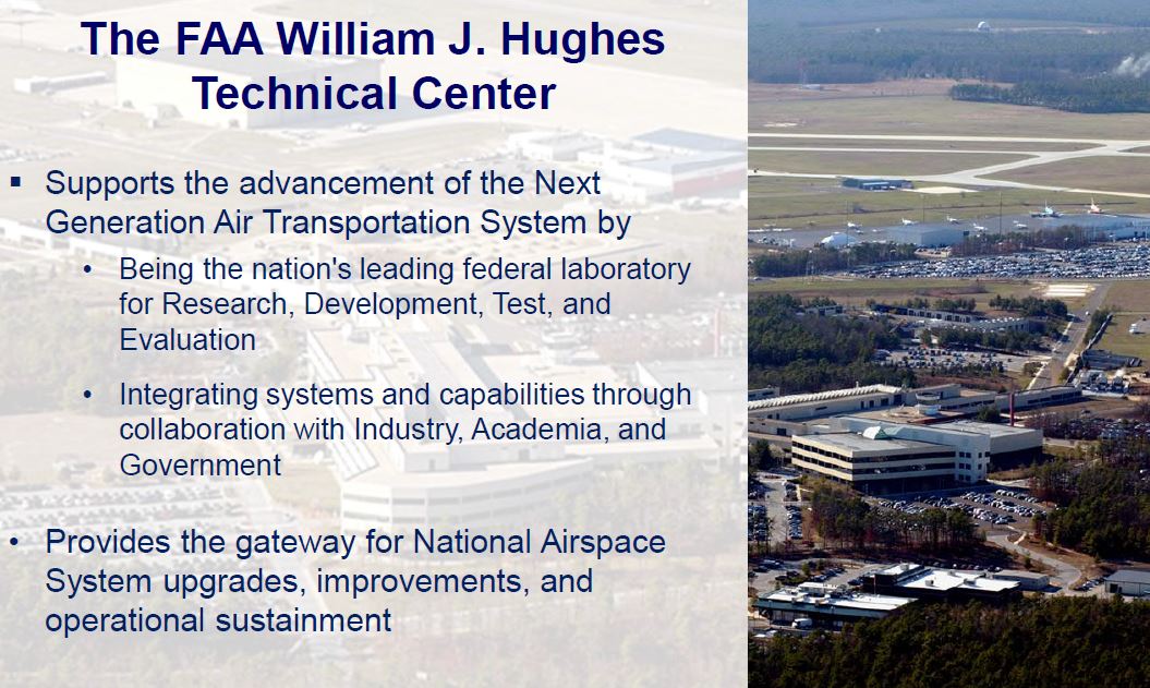 atlantic city international airport william j. hughes technical center building 300