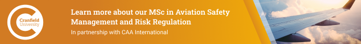 Cranfield University Aviation Safety Management 728×90